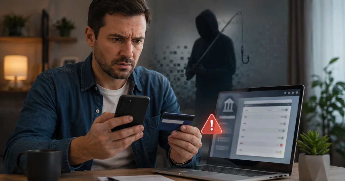 سرقة بيانات البطاقة البنكية واستخدامها عبر الإنترنت دون إذن صاحب الحساب