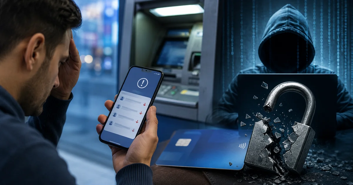 احتيال إلكتروني على الحساب البنكي عبر رسائل وروابط مزيفة لسرقة البيانات