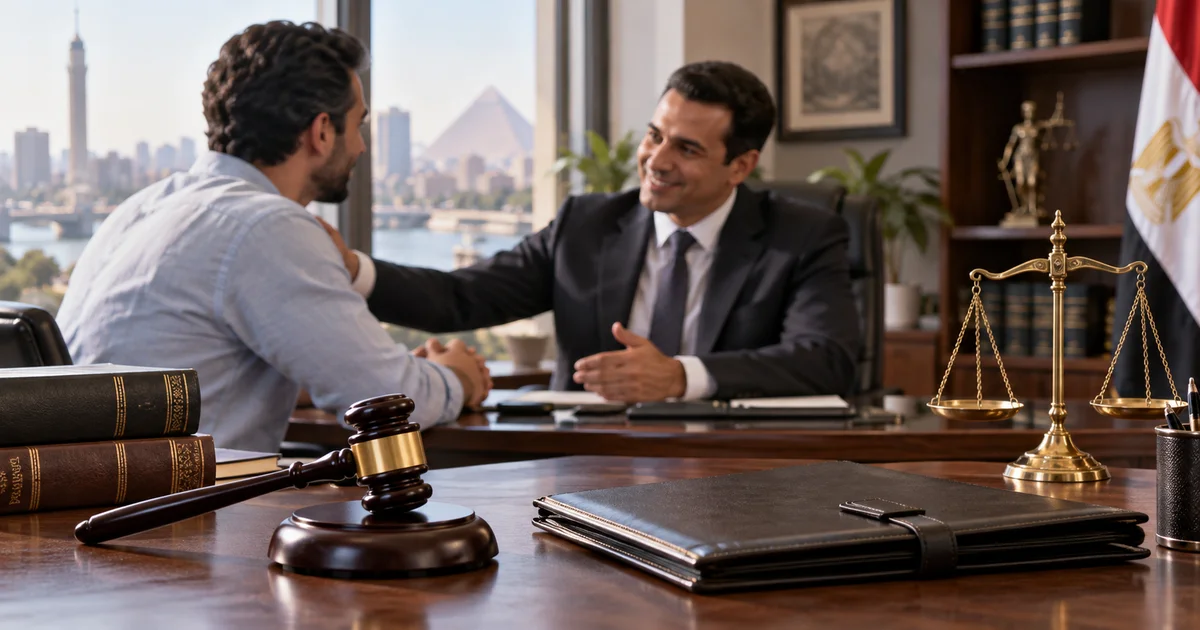 محامٍ يشرح إجراءات رد الاعتبار ومحو السابقة الجنائية في مصر لأحد العملاء