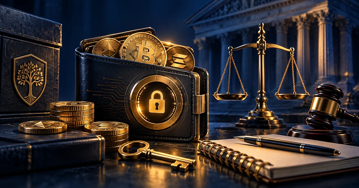 السيطرة على المحفظة الرقمية ضمن التركة والخلاف على الوصول إلى الأصول المشفرة