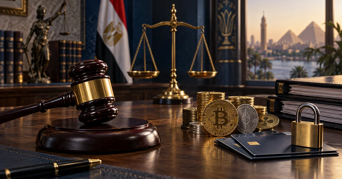 تجميد الأموال في قضية غسل أموال رقمية في مصر