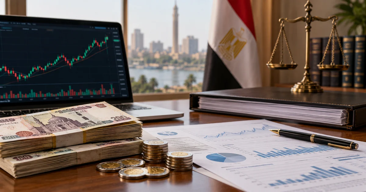 جمع أموال للاستثمار في البورصة بدون ترخيص وفق قانون توظيف الأموال المصري