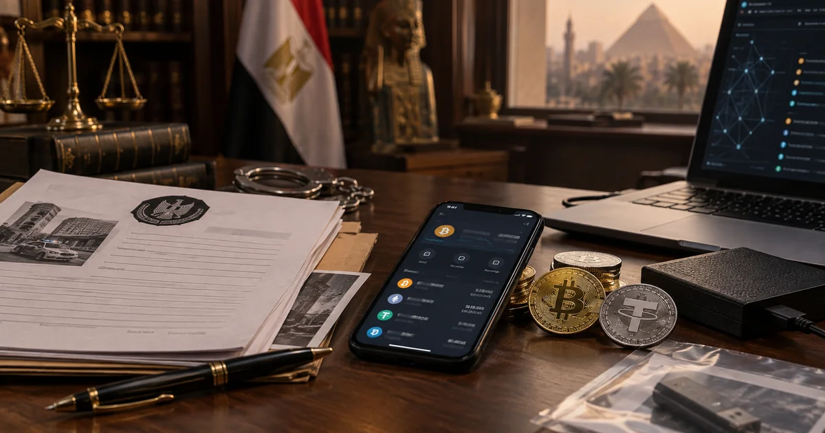 فحص هاتف ومحفظة عملات رقمية وتحويلات ضمن الأدلة في قضية بيتكوين