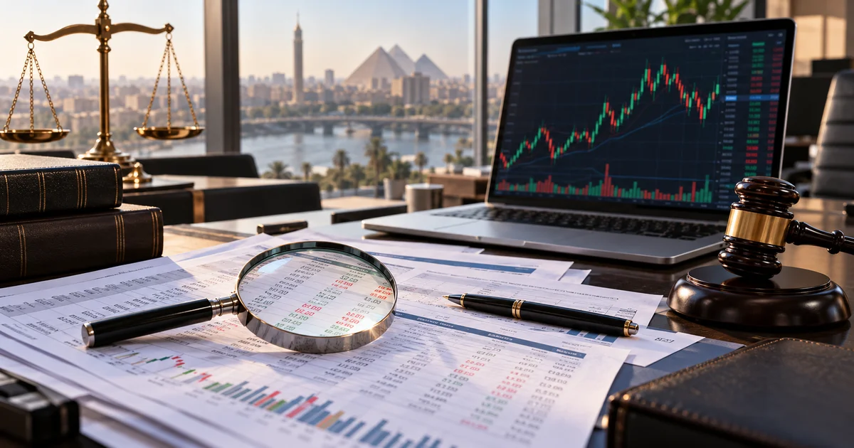 فحص أوامر التداول وكشف الحساب لتحديد خطأ شركة السمسرة والعملية محل الاعتراض