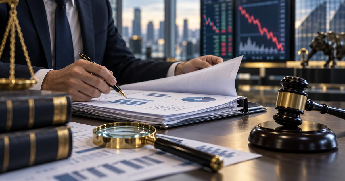 فحص مستندات الطعن على قرار شطب شركة من البورصة ومراجعة البيانات المالية وقرار لجنة القيد 