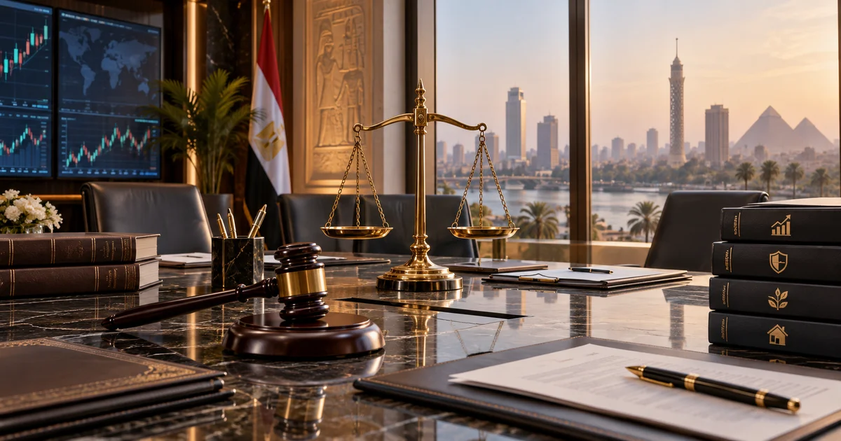 رموز التحكيم والعدالة والأنشطة المالية غير المصرفية في مصر